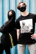 Load image into Gallery viewer, Balthazar Sand T-shirt black
